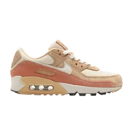 Кроссовки Nike Wmns Air Max 90 'Terra Vachetta Tan', желто-коричневый cw6209 212 | white onyx/sail/terra blue/vachetta tan