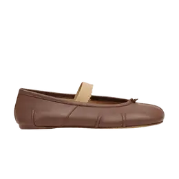 Кроссовки Maison Margiela Maison Margiela Wmns Tabi Ballerina Flat Elastic Band 'Warm Coffee Nude', коричневый s39wz0104 p6853 hb038 | warm coffee/nude