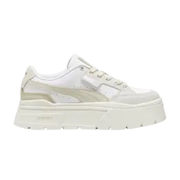 Кроссовки Puma Wmns Mayze Stack Luxe 'White Alpine Snow', белый 389853 10 | white/alpine snow