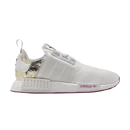 Кроссовки Adidas Wmns NMD_R1 'All That Glitter', белый h67415 | footwear white/footwear white/power berry