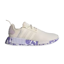 Кроссовки Adidas Wmns NMD_R1 'Color Splash - Wonder White Purple Tint', белый gw5694 | wonder white/wonder white/purple tint