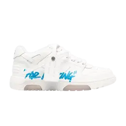 Кроссовки Off-White Off-White Wmns Out of Office 'For Walking - White Blue', белый owia259f21lea002 0101 | white/white