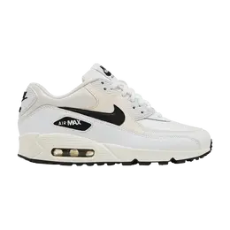 Кроссовки Nike Wmns Air Max 90 'White Black', белый 325213 131 | white/black