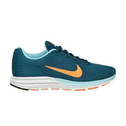 Кроссовки Nike Wmns Zoom Structure+ 17 'Night Atomic Orange', зеленый 615588 380 | night factor/atomic orange/glacier ice