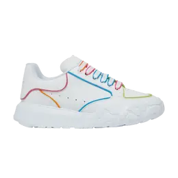 Кроссовки Alexander McQueen Alexander McQueen Wmns Court Trainer 'White Multi', белый 676691 wia9p 9035 | white/multi-color