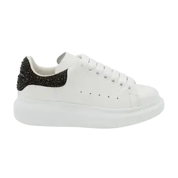 Кроссовки Alexander McQueen Alexander McQueen Wmns Oversized Sneaker 'White Black Crystal', белый 666407 wia4z 9581 | white/black