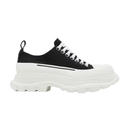 Кроссовки Alexander McQueen Alexander McQueen Wmns Tread Slick Lace Up 'Black White', черный 697072 w4mv2 1070 | black/white