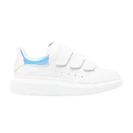 Кроссовки Alexander McQueen Alexander McQueen Wmns Oversized Sneaker 'White Iridescent', белый 708074 whxm2 9035 | white/multi-color