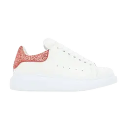 Кроссовки Alexander McQueen Alexander McQueen Wmns Oversized Sneaker 'White Coral Glitter', белый 558945 whtqi 9097 | white/coral/coral