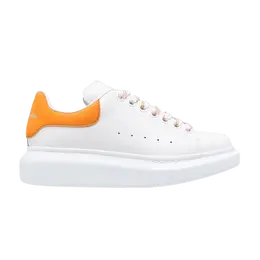 Кроссовки Alexander McQueen Alexander McQueen Wmns Oversized Sneaker 'White Orange', белый 553770 whgp7 9756 | white/orange