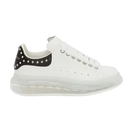 Кроссовки Alexander McQueen Alexander McQueen Wmns Oversized Sneaker 'Clear Sole Studded - White Black', белый 650814 whz4x 9089 | white/black