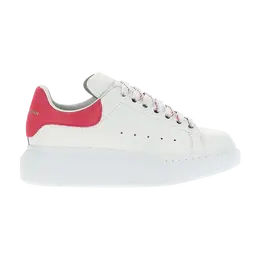 Кроссовки Alexander McQueen Alexander McQueen Wmns Oversized Sneaker 'White Halo Pink', белый 718139 wibn2 8844 | white/halo pink