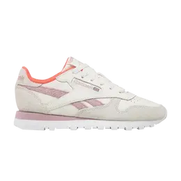 Кроссовки Reebok Wmns Classic Leather 'Chalk Infused Lilac', кремовый gy1573 | chalk/infused lilac/footwear white