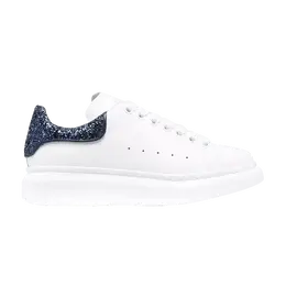 Кроссовки Alexander McQueen Alexander McQueen Wmns Oversized Sneaker 'White Navy Glitter', белый 558945 wia4y 9095 | white/navy/navy