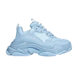 Кроссовки Balenciaga Balenciaga Wmns Triple S Sneaker 'Allover Logo - Light Blue', синий 524039 w2fa1 4090 | light blue/white