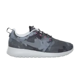 Кроссовки Nike Wmns Roshe One Print 'Black Cool Grey', черный 599432 001 | black/cool grey/black/club pink