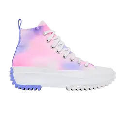 Кроссовки Converse Wmns Run Star Hike High 'Cloud Wash - Storm Pink', разноцветный 572571c | storm pink/white/purple