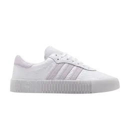 Кроссовки Adidas Wmns Sambarose 'Floral Pattern', белый fv0770 | purple tint/cloud white/core black
