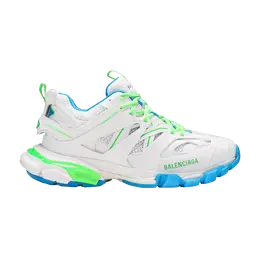 Кроссовки Balenciaga Balenciaga Wmns Track Sneaker 'White Green', белый 542436 w3ac4 9034 | white/green/blue