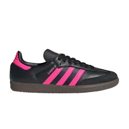 Кроссовки Adidas Wmns Samba OG 'Black Lucid Pink Gum', черный js1386 | core black/lucid pink/gum