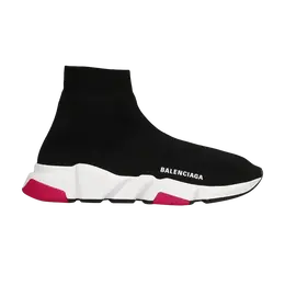 Кроссовки Balenciaga Balenciaga Wmns Speed Sneaker 'Black Magenta', черный 587280 w2db4 1959 | black/white/magenta