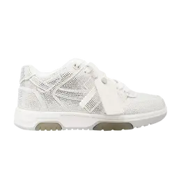 Кроссовки Off-White Off-White Wmns Out Of Office 'White Strass', белый owia259s23lea008 0101 | white/silver/white
