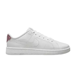 Кроссовки Nike Wmns Court Royale 2 Next Nature 'White Light Pink', белый dq4127 102 | white/white/light smoke grey/volt