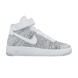Кроссовки Nike Wmns Air Force 1 Flyknit 'White', белый 818018 101 | white/white-black