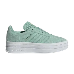 Кроссовки Adidas Wmns Gazelle Bold 'Hazy Green', зеленый ig4381 | hazy green/hazy green/cloud white