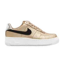 Кроссовки Nike Wmns Air Force 1 Upstep LOTC QS 'Beijing', золотой 874141 900 | blur/blur/black