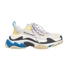 Кроссовки Balenciaga Balenciaga Wmns Triple S 'Purple Yellow', белый 524039 w09om 9465 | white/purple/yellow