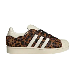 Кроссовки Adidas Wmns Superstar 'Leopard Print', коричневый ki0569 | supplier colour/cream white/gold metallic