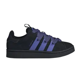 Кроссовки Adidas Wmns Campus 00s 'Black Cobalt Blue', черный ig7043 | core black/cobalt blue/core black