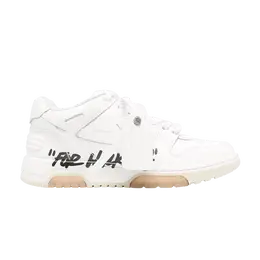Кроссовки Off-White Off-White Wmns Out of Office 'For Walking - White Black', белый owia259f21lea002 0110 | white/black
