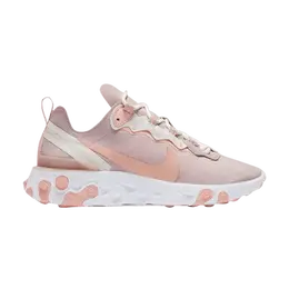 Кроссовки Nike Wmns React Element 55 'Platinum Violet', фиолетовый bq2728 012 | platinum violet/washed coral/shimmer
