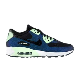 Кроссовки Nike Wmns Air Max 90 Hyperfuse QS 'World Cup', черный 811165 001 | black/black/vapor green/teal