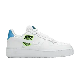Кроссовки Nike Wmns Air Force 1 '07 SE 'Worldwide Pack - Volt', белый ct1414 101 | white/volt/laser blue/white