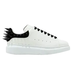 Кроссовки Alexander McQueen Alexander McQueen Wmns Oversized Sneaker 'White Black', белый 676706 wiafl 9061 | white/black