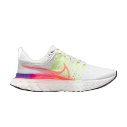Кроссовки Nike Wmns React Infinity Run 2 'White Gradient', белый dj5928 001 | platinum tint/hyper pink/black/bright mango