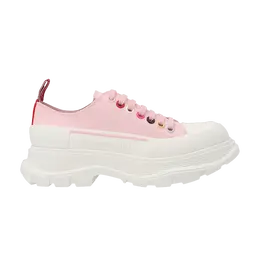 Кроссовки Alexander McQueen Alexander McQueen Wmns Tread Slick Lace Up 'Pink', розовый 611705 w4mvv 5801 | pink/white