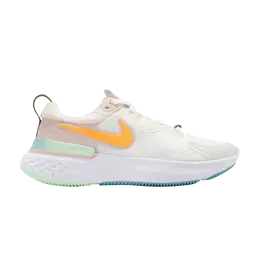 Кроссовки Nike Wmns React Miler 'Sail Laser Orange', кремовый da1842 181 | sail/laser orange/white