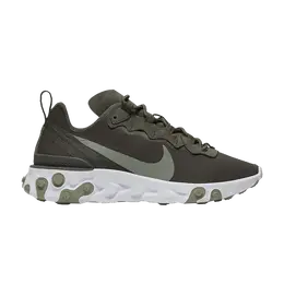 Кроссовки Nike Wmns React Element 55 'Cargo Khaki', зеленый bq2728 302 | cargo khaki/white/jade stone