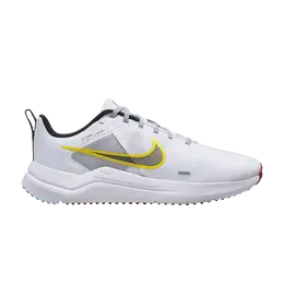 Кроссовки Nike Wmns Downshifter 12 'White Citron Pulse', белый dd9294 102 | white/citron pulse/baltic blue/black