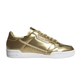 Кроссовки Adidas Wmns Continental 80 'Gold Metallic', золотой fw5475 | gold metallic/matte gold/crystal white