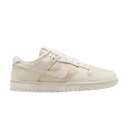 Кроссовки Nike Wmns Dunk Low 'Lace Pack - Soft Pearl', кремовый hj5870 100 | light orewood brown/coconut milk/soft pearl