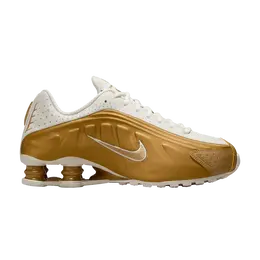 Кроссовки Nike Wmns Shox R4 'Metallic Gold', золотой ar3565 010 | soft pearl/metallic gold