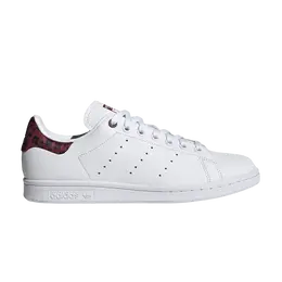 Кроссовки Adidas Wmns Stan Smith 'White Collegiate Burgundy', белый ee4896 | cloud white/collegiate burgundy/core black