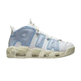 Кроссовки Nike Wmns Air More Uptempo 'White Ocean Bliss', белый fd9869 100 | white/ocean bliss/blue chill/coconut milk