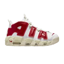 Кроссовки Nike Wmns Air More Uptempo 'White Red Sail', белый fn3497 100 | white/university red/sail