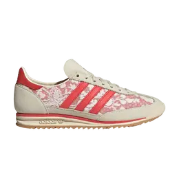 Кроссовки Adidas Liberty of London x Wmns SL72 OG 'Kazusa Pattern', кремовый js1311 | cloud white/cream white/better scarlet